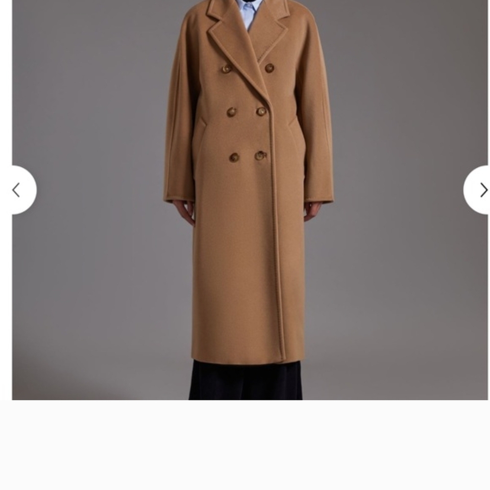 MAXMARA - Alpaca Cashmere Icon Tan Coat - AUTHENTIC, EUC
